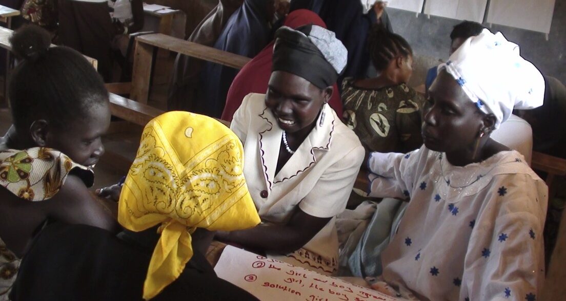 Women Empowerment Program in Kakuma Refugee Camp, Kenya - Participants During the Life Skills Training Program