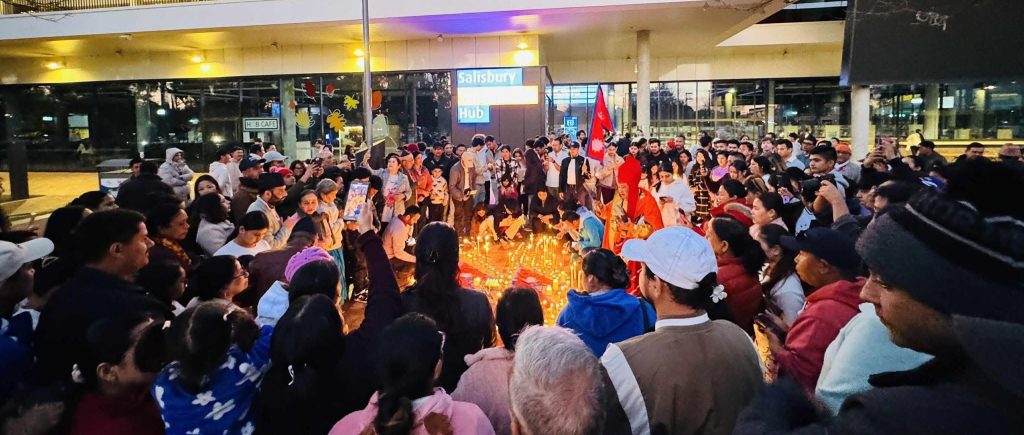 Candlelight Vigil: Punya Foundation Wishes for Peace and Prosperity in Nepal