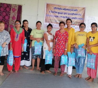 Menstrual Hygiene and Food Safety Training for Blind and Visually Impaired