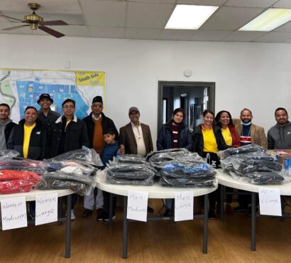 Foundation, GBHO and BCCO Collaborate to Distribute Winter Clothes: USA