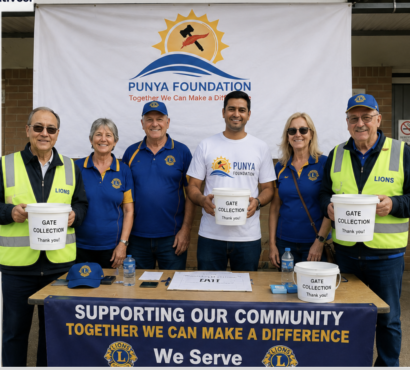 Punya Foundation Supports Community Fundraising at Angle Vale Footy Club