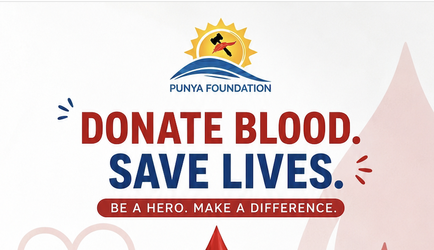 Blood Donation & Virtual Poem Recitation on 20 June - Upcoming Programs